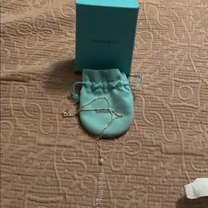 Item # C19 - AUTHENTIC TIFFANY AND CO MESH PEARL NECKLACE